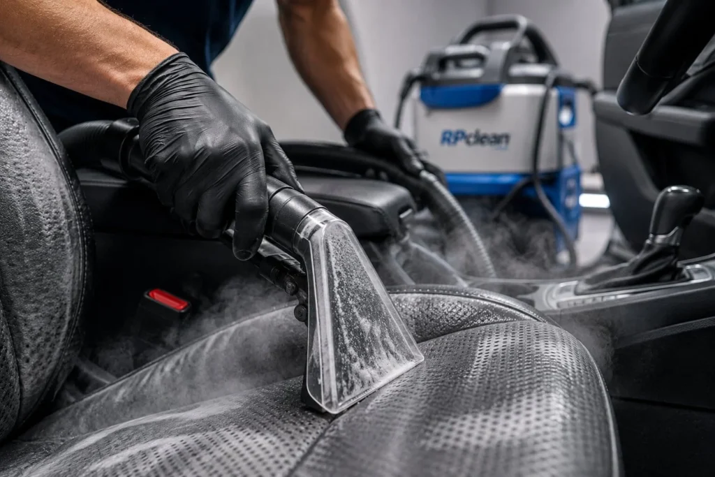 Usługi - Łódź - czyszczenie tapicerek i wnętrz samochodowych - RPclean
